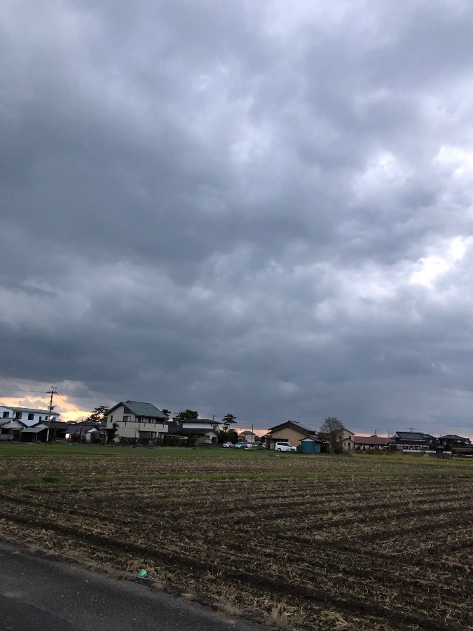 今日の朝空