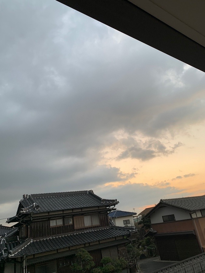 今朝の空