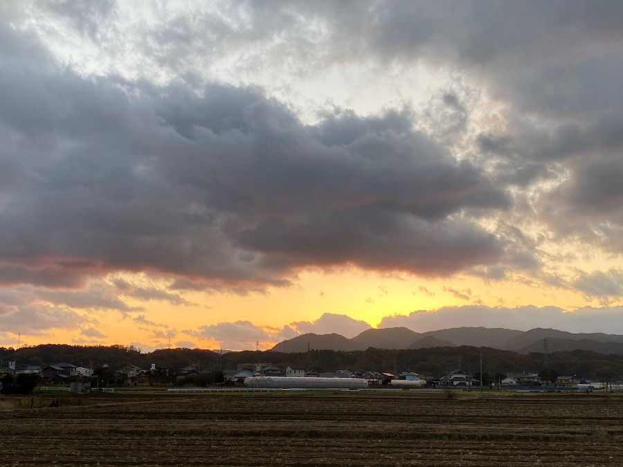 今朝の空　12／12