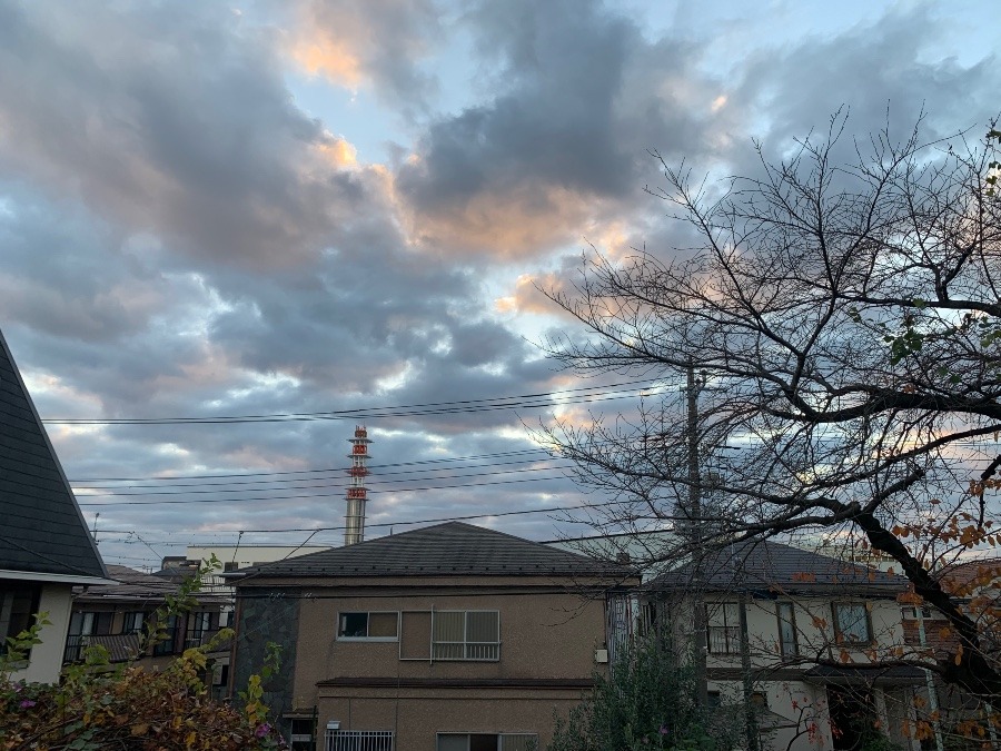 2022/12/15 東京 立川 空と朝日