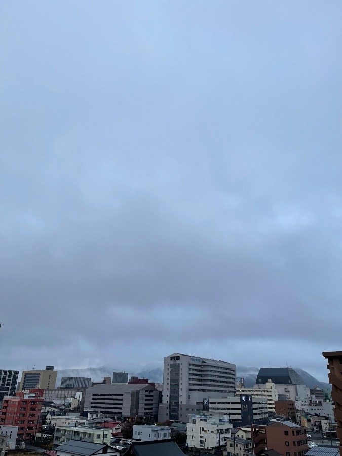 今朝の空  1