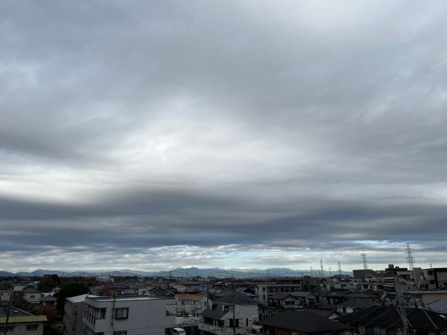 今朝の空