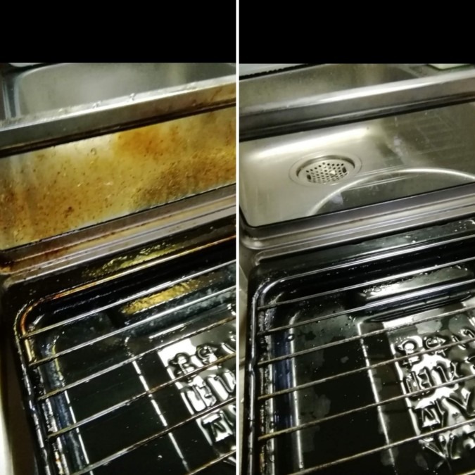 魚焼きグリル掃除
