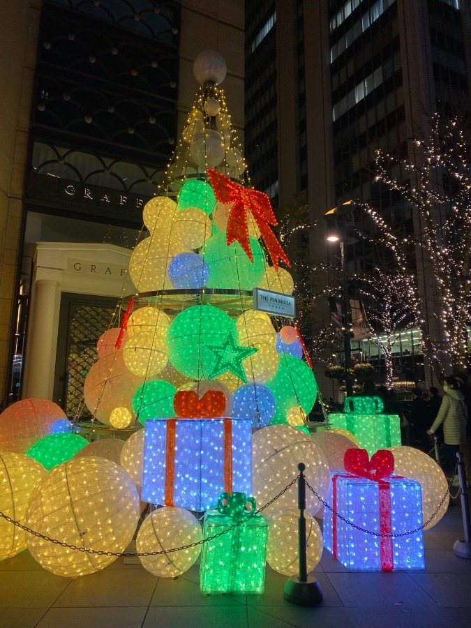 ザ・ペニンシュラ東京のツリー🎄