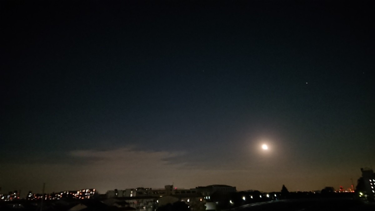 今夜の月🌔