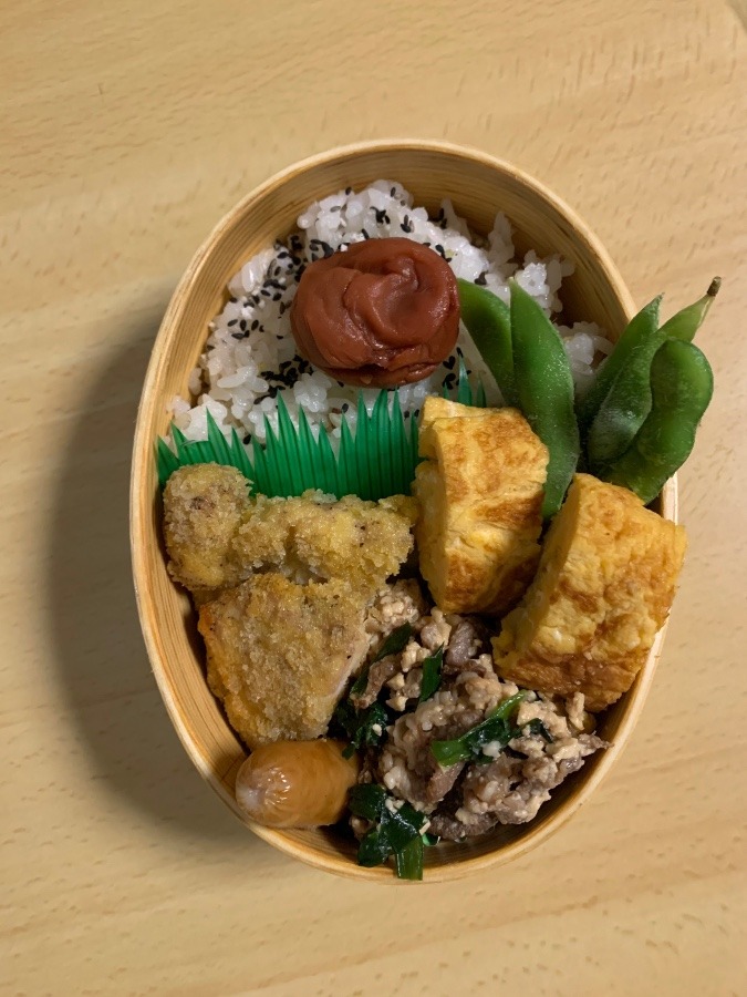 今日のお弁当