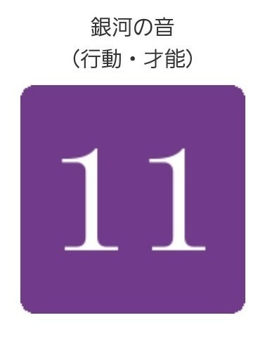 マヤ暦の銀河の音11って？