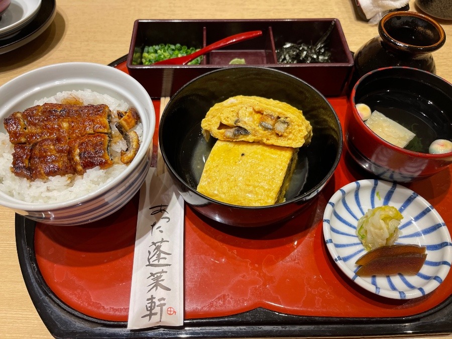 うな玉定食✨