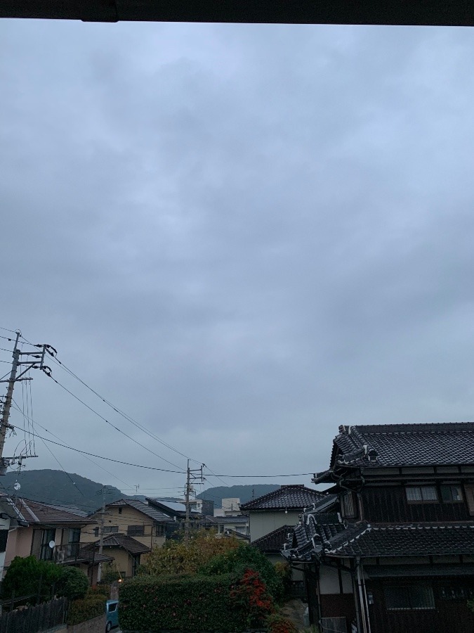 今朝の空