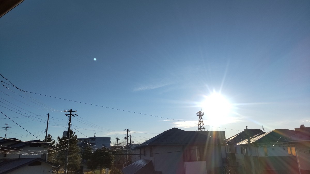 天気上々、なれど、午後曇り空。