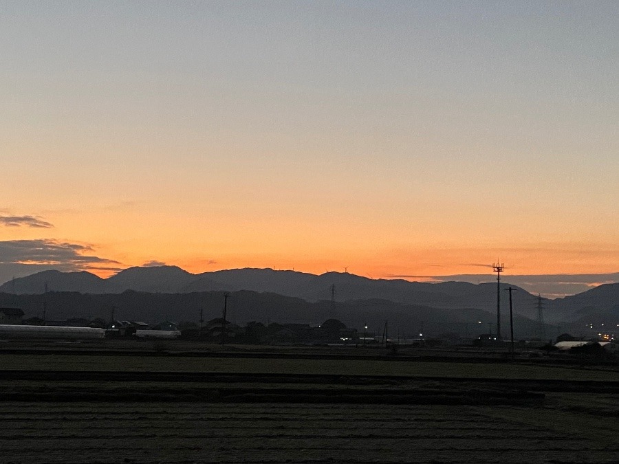 今朝の空　12／28