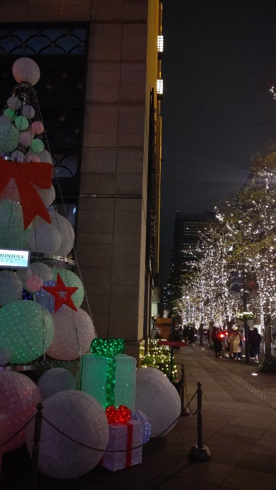 昨夜のペニンシュラ ホテル東京