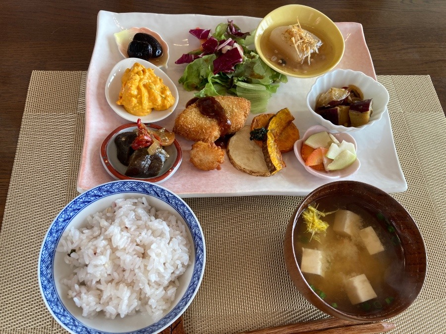 動真庵でランチ