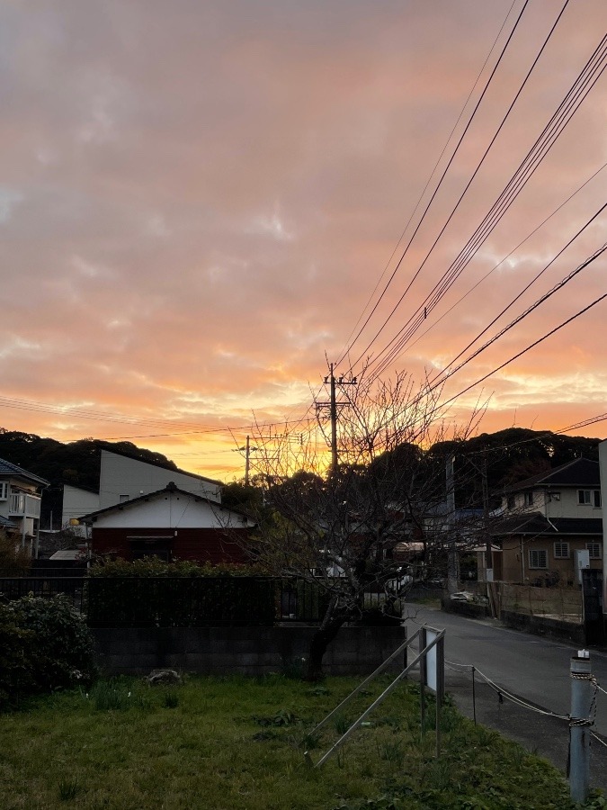 今の空✨