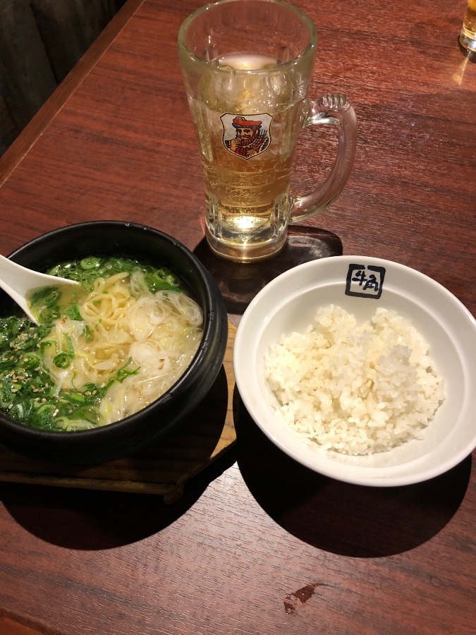 今夜のおとも牛角編