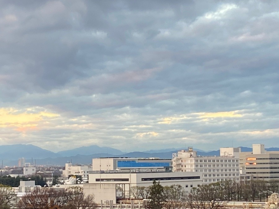 今朝の富士山