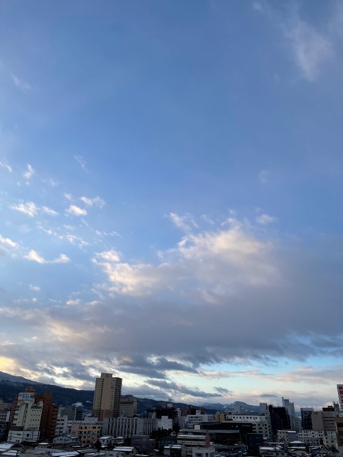 今朝の空  3