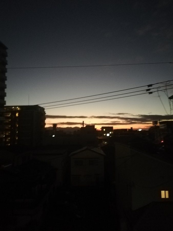 6:34の空!