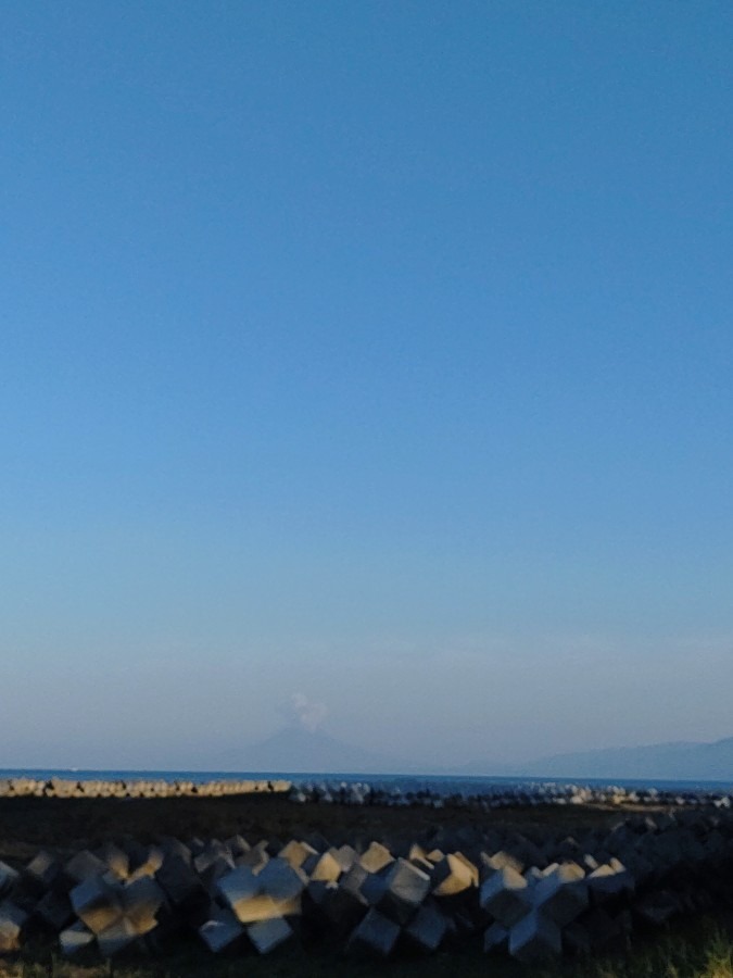 昨日の桜島🌋🌋