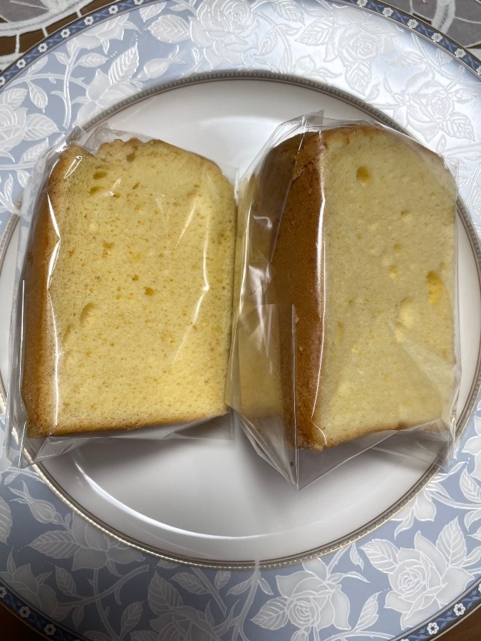 おやつ　シフォンケーキ　手作りです