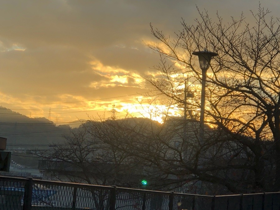 今日の空　