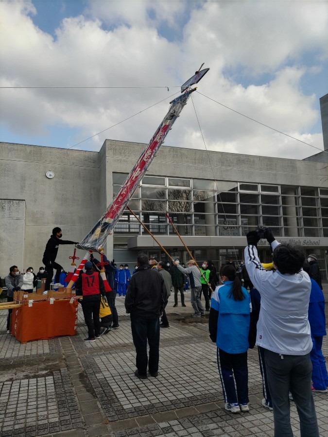 吉兆幡は倒す時が難しい❣❣