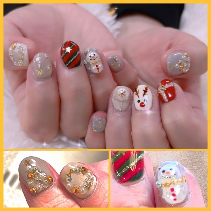 🎄2022Xmasネイル💅