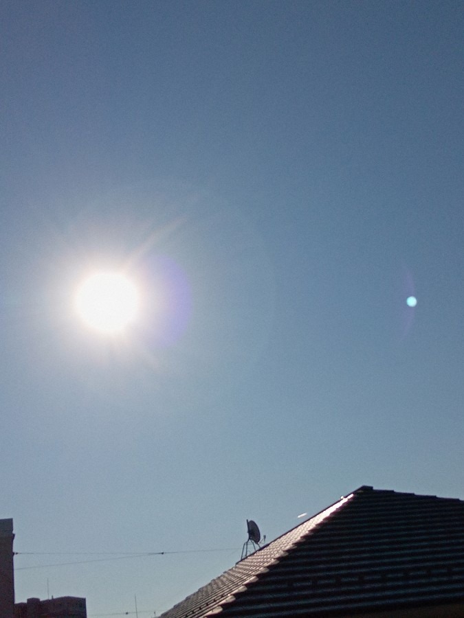 現在の空☀️　10:10