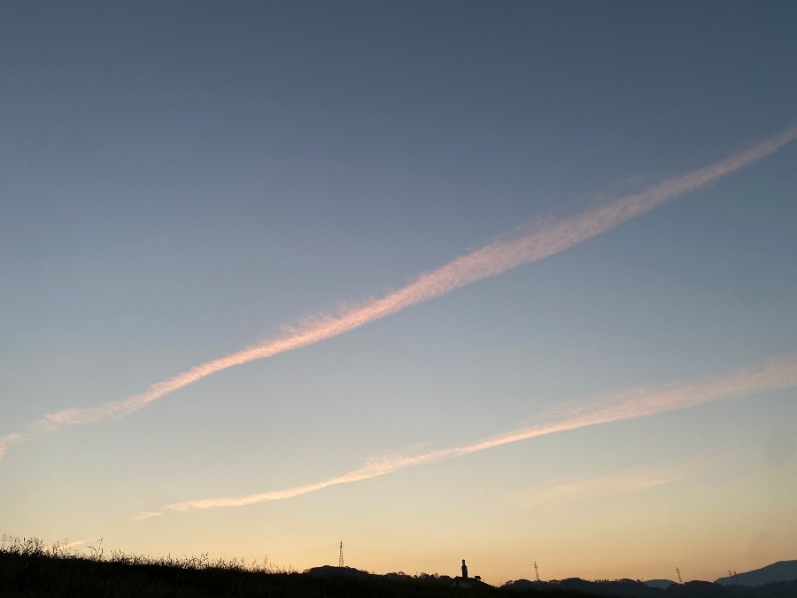 今朝の空　12／8