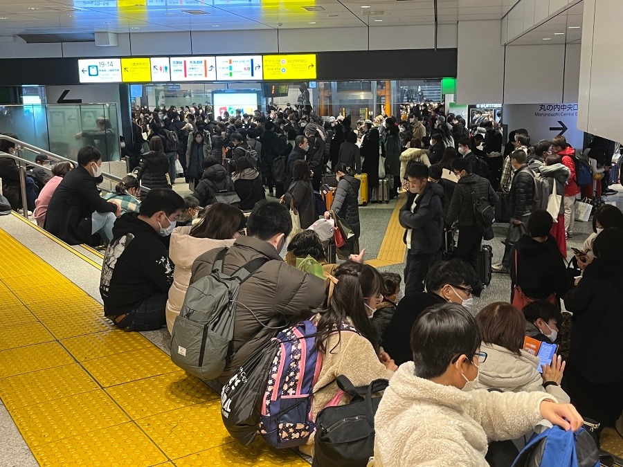 東京駅　こんな景色見たことない‼︎