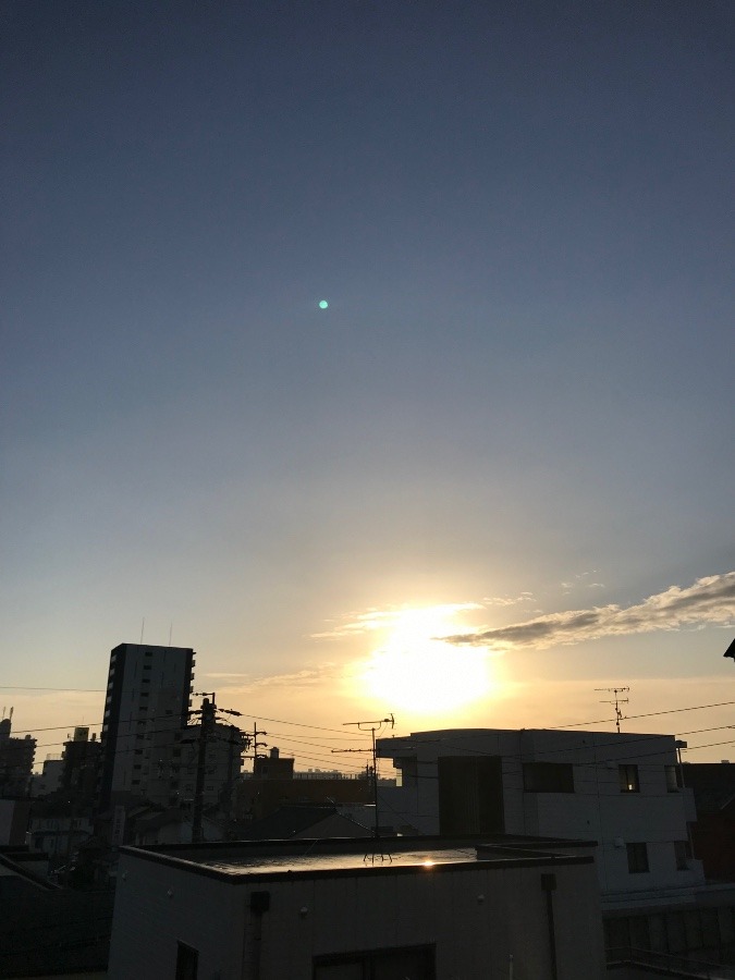 12/4の朝陽〜☀️✨