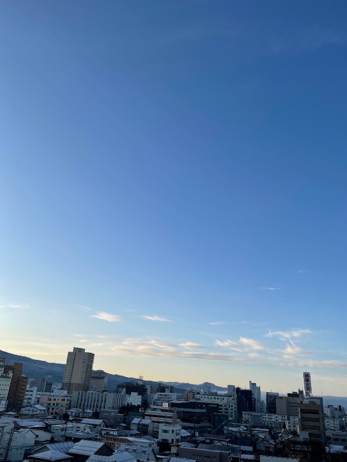 今朝の空  3