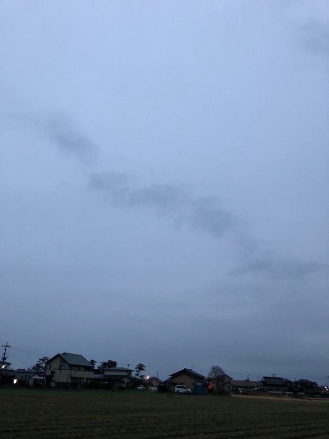 今日の空