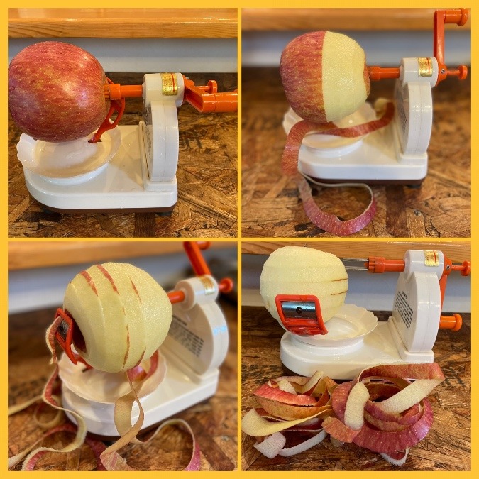 🍎リンゴ剥き器🍎❤️②