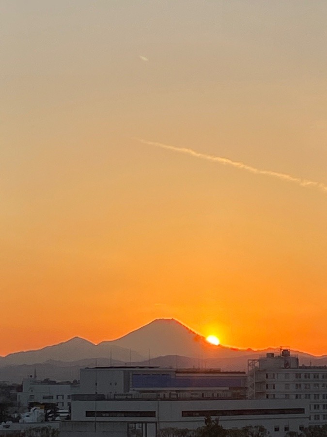 富士山の見送りお迎え