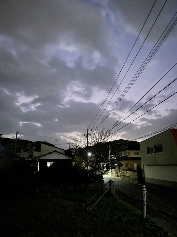 今の空✨