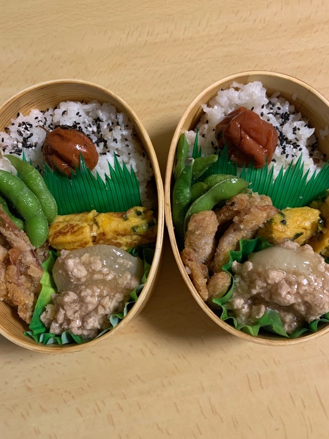 今日のお弁当