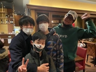 斉藤祥太くん、楽しんごちゃんと息子達😊