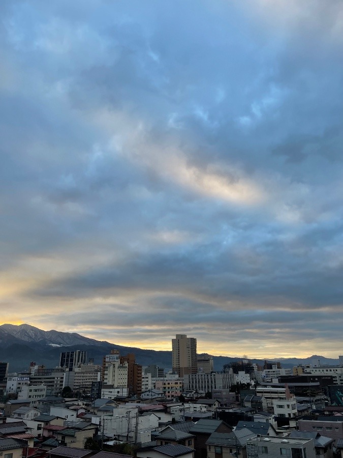 今朝の空  3