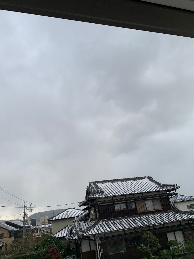 今朝の空