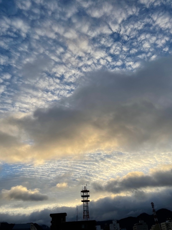 今朝の空  2