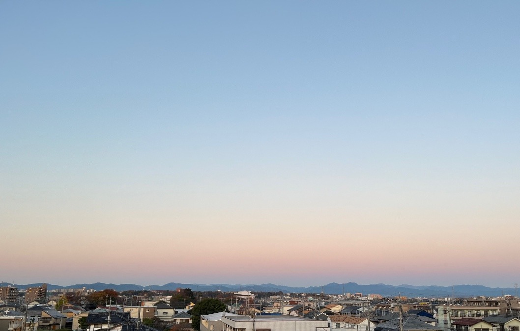 今朝の空