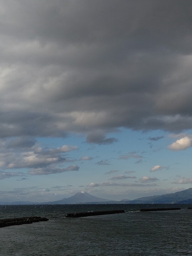 夕方の桜島🌋