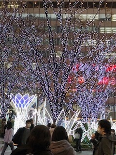 博多駅　西口　イルミネーション