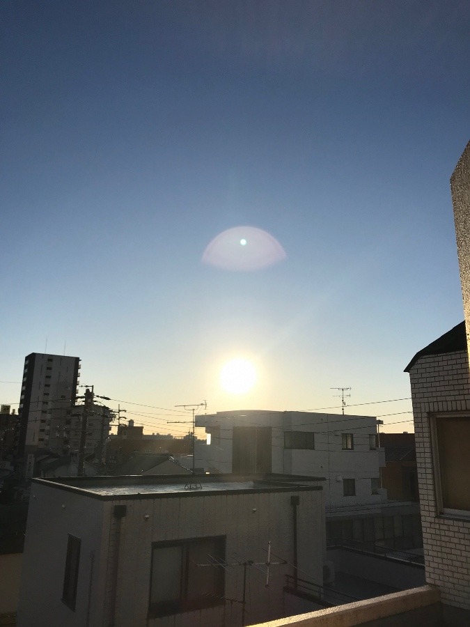 12/18の朝空〜