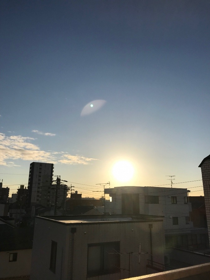 12/27の朝空〜