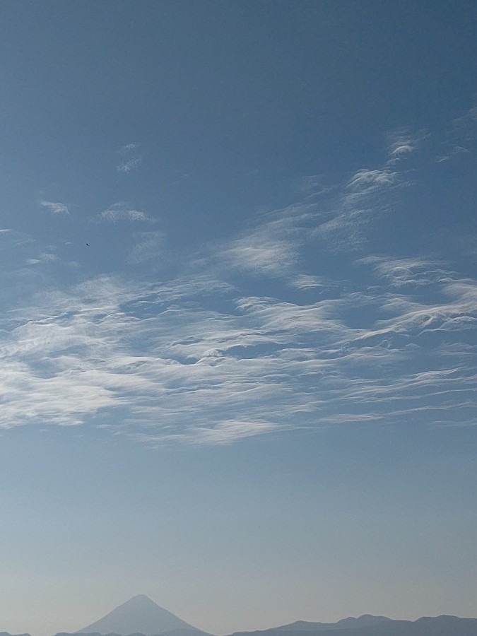 上空の雲☁️☁️☁️