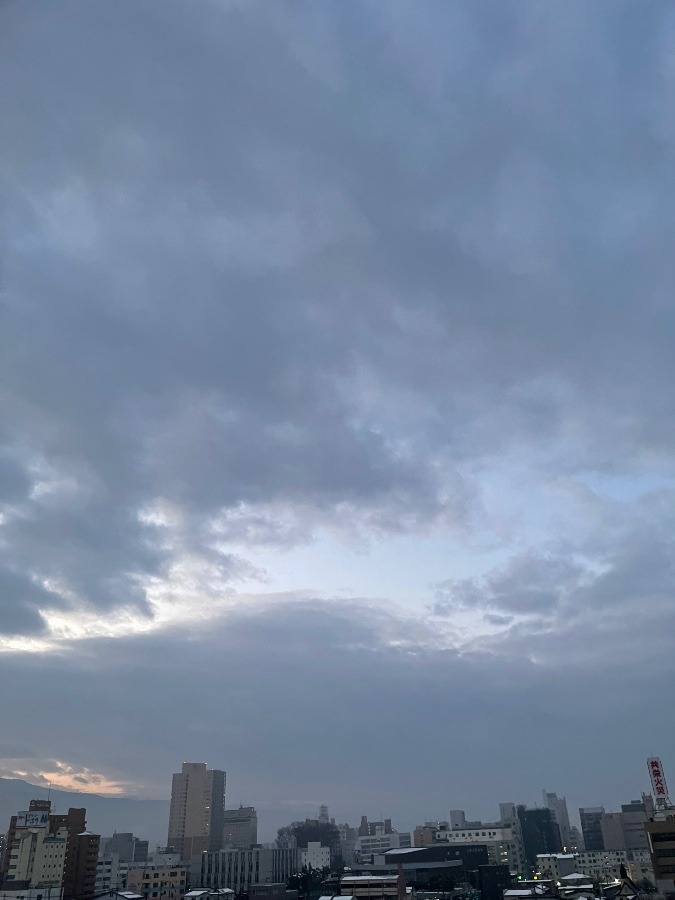 今朝の空  3