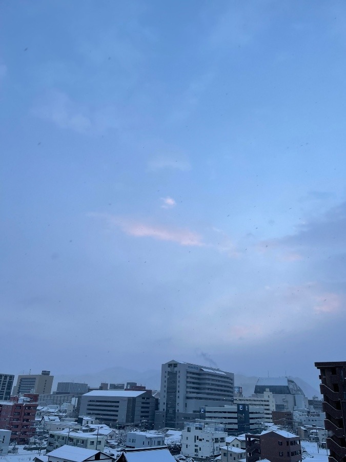 今朝の空  1