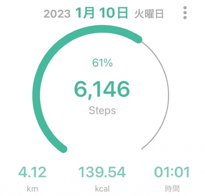 今日のウォーキング👣
